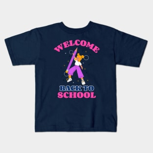 Welcome Back To School Kids T-Shirt